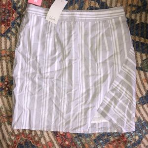 Tobi Striped Mini Skirt - Medium